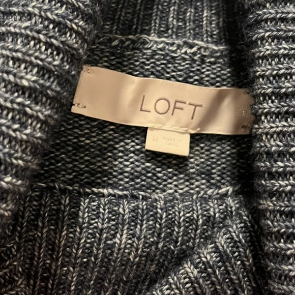 Loft turtleneck sweater medium - Picture 5 of 11